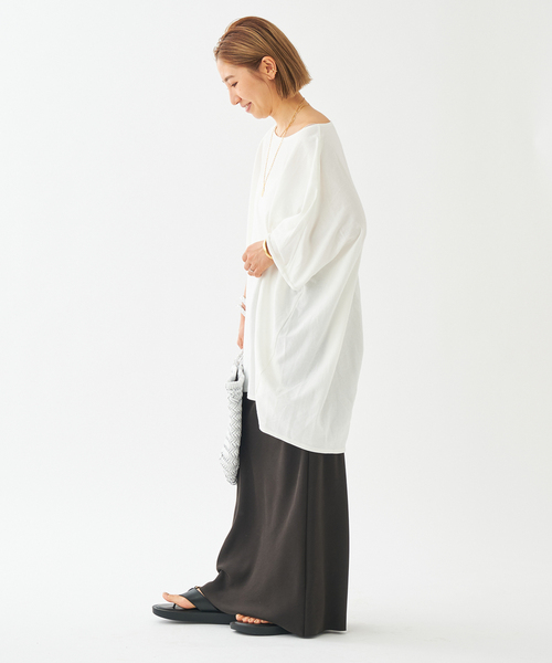 plage tシャツ Tシャツ 「WEB限定追加」Sweat drape レディース