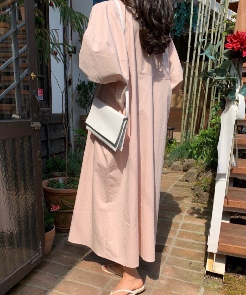 ABITOKYO ワンピース バルーンスリーブビックシルエットロング