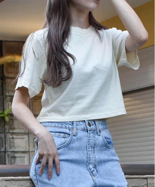 COACH★ガーメントダイ クロップドTシャツ★Garment Dye Cropped COACH® Outlet | Garment Dye Cropped T Shirt