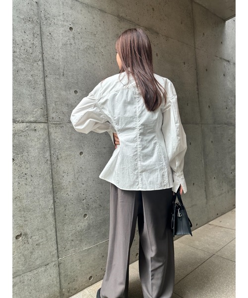 ブラウス シャツ VOLUME SLEEVE BLOUSE(ボリュームスリーブブラウス) レディース CIEL'AIR ブラウス シャツ VOLUME SLEEVE BLOUSE(ボリューム