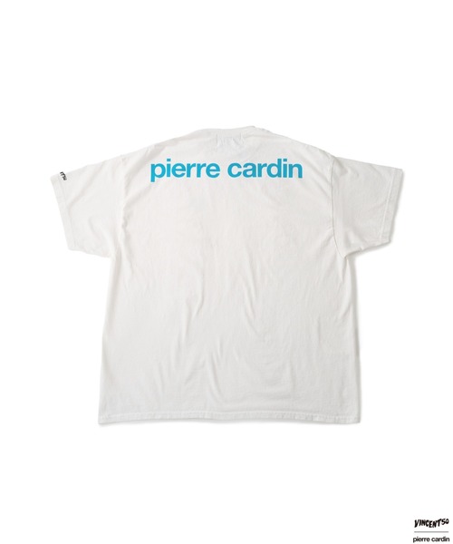 tシャツ VINCENT50 Pierre BACK LOGO TEE / バンソンサンカント ピエール バックロゴ ティー レディース メンズ Port tシャツ VINCENT50 Pierre BACK LOGO TEE / バンソンサン