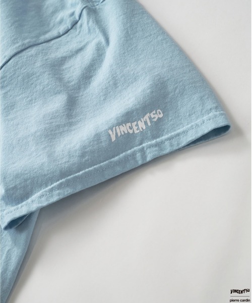 Port tシャツ VINCENT50 Pierre BACK LOGO TEE / バンソンサン