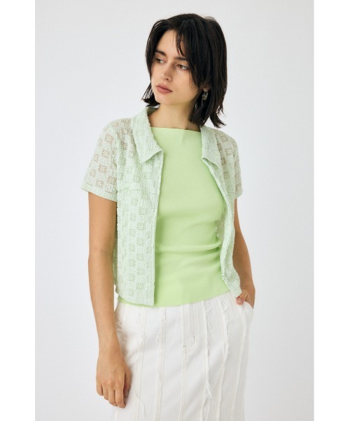 ポロシャツ ポロ LACY SWITCHING トップス レディース