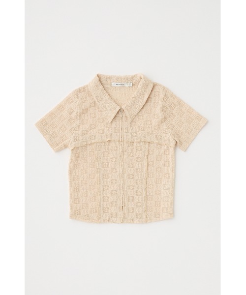 ポロシャツ ポロ LACY SWITCHING トップス レディース MOUSSY ポロシャツ ポロ LACY SWITCHING トップス レディース