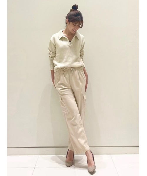GAP カーゴパンツ ツイル イージーカーゴパンツ レディース