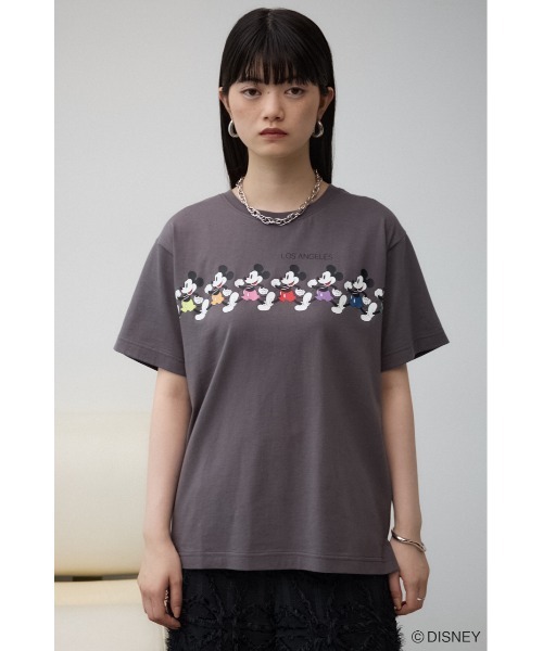 AZUL BY MOUSSY（アズールバイマウジー） tシャツ 半袖 JM ミッキーT