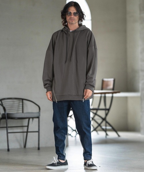 CAMBIO（カンビオ） パーカー mpa3543- デザインジッププルパーカー