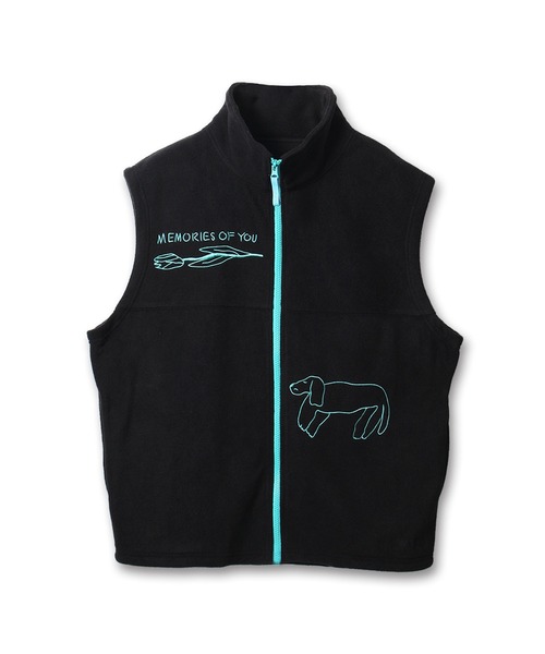 ベスト ジレ UKABU STORE×CommonNoun ”NATURE”norahi フリースベスト New Color レディース メンズ