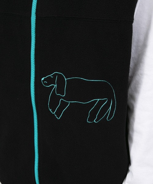 ベスト ジレ UKABU STORE×CommonNoun ”NATURE”norahi フリースベスト New Color レディース メンズ