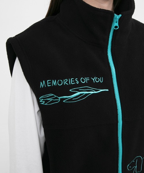 ベスト ジレ UKABU STORE×CommonNoun ”NATURE”norahi フリースベスト New Color レディース メンズ