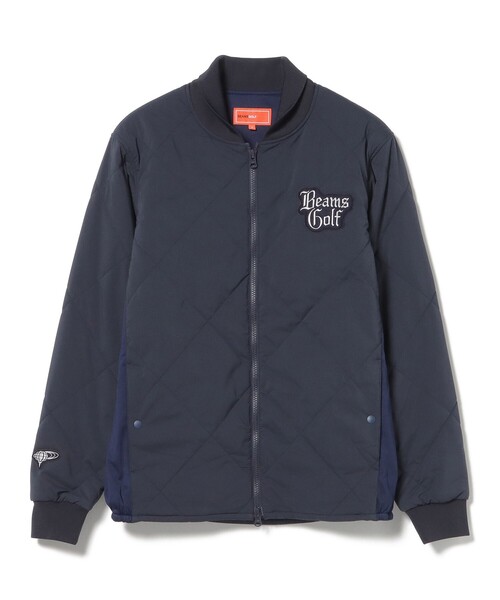 BEAMS GOLF ブルゾン アウター ORANGE LABEL / 格子キルト