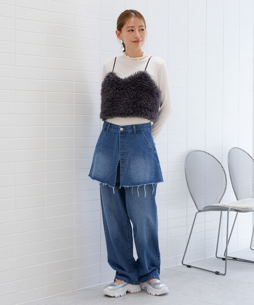 LAKOLE（ラコレ） tシャツ メローエッジタートルプルオーバー / 141186