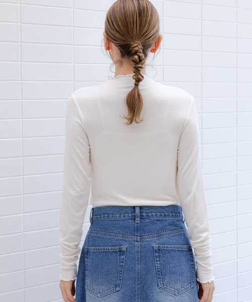 LAKOLE（ラコレ） tシャツ メローエッジタートルプルオーバー / 141186