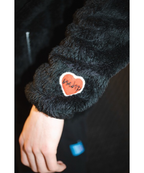 MAISON HONORE（メゾンオノレ） ブルゾン アウター Heart Wappen Boa 