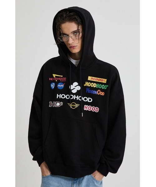 【HOODHOOD】Parody Logo Hood 2色 HOODHOOD パーカー 「UNISEX」HOODHOOD／Parodyロゴフーディー
