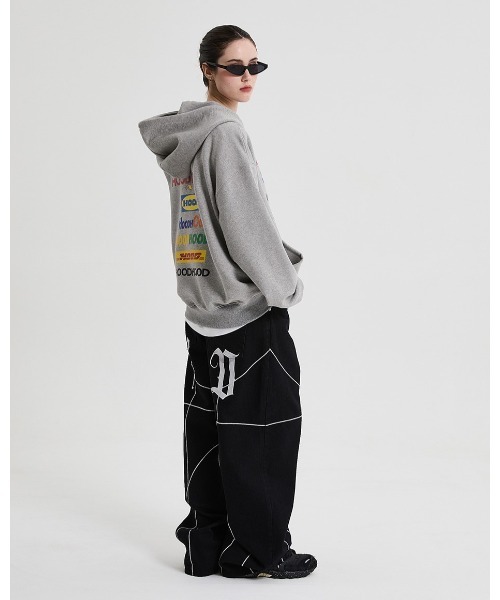 【HOODHOOD】Parody Logo Hood 2色 UNISEX】HOODHOOD／Parodyロゴフーディー（ウラケ） | [公式