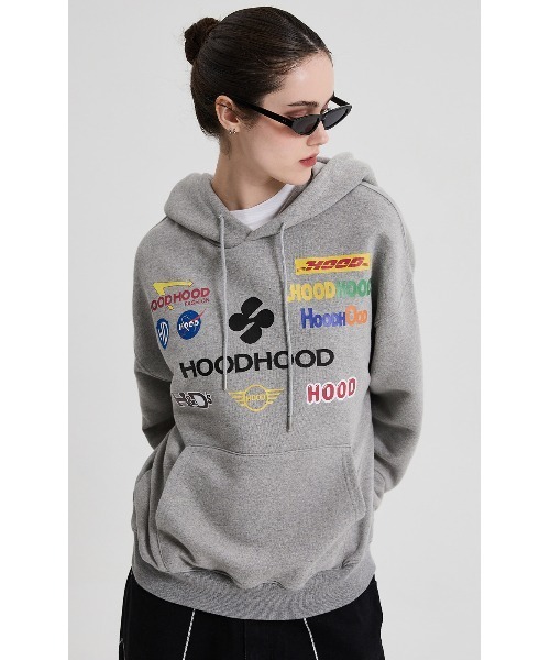 【HOODHOOD】Parody Logo Hood 2色 HOODHOOD パーカー 「UNISEX」HOODHOOD／Parodyロゴフーディー