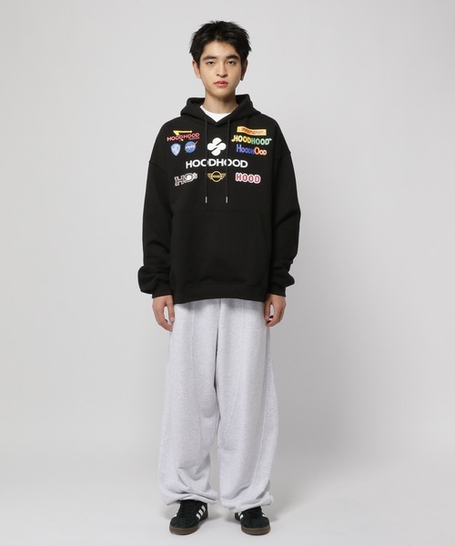 【HOODHOOD】Parody Logo Hood 2色 HOODHOOD パーカー 「UNISEX」HOODHOOD／Parodyロゴフーディー