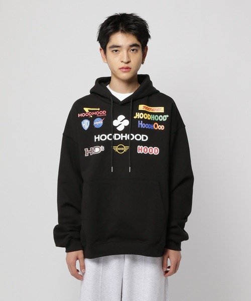 【HOODHOOD】Parody Logo Hood 2色 UNISEX】HOODHOOD／Parodyロゴフーディー（ウラケ） | [公式