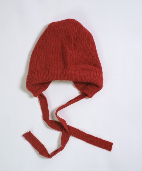【お値下げ済】hood ニット　ビーニー　モリハルナ hood half zip Knit モリハルナ ニット/セーター