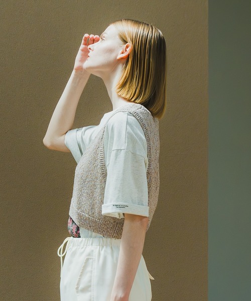 WHYTO ニット セーター 「WHYTO. / ホワイト」 GLITTER KNIT