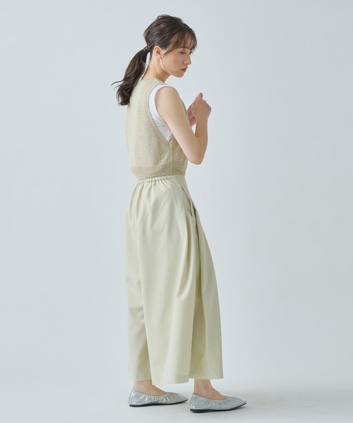WHYTO ニット セーター 「WHYTO. / ホワイト」 GLITTER KNIT