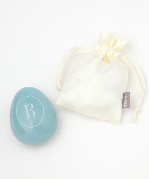 LAKOLE（ラコレ） コスメセット コフレ イニシャルヘアブラシ＆巾着