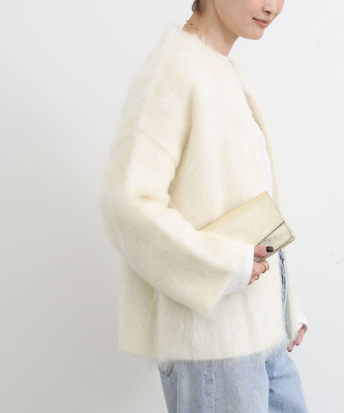 Deuxieme Classe カーディガン PORTMIX クルーネック レディース