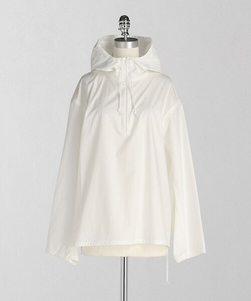 ブラウス シャツ 「LOEFF」コットン ブロード フード シャツ UNISEX レディース メンズ LOEFF＞コットン ブロード フード シャツ UNISEX（シャツ