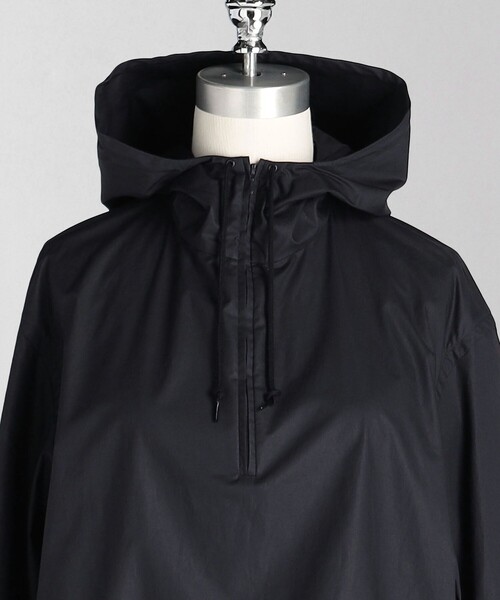 ブラウス シャツ 「LOEFF」コットン ブロード フード シャツ UNISEX レディース メンズ LOEFF ブラウス シャツ 「LOEFF」コットン ブロード フード
