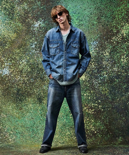 ジーンズ SELVEDGE DENIM PANTS / VINTAGE WASHED メンズの画像