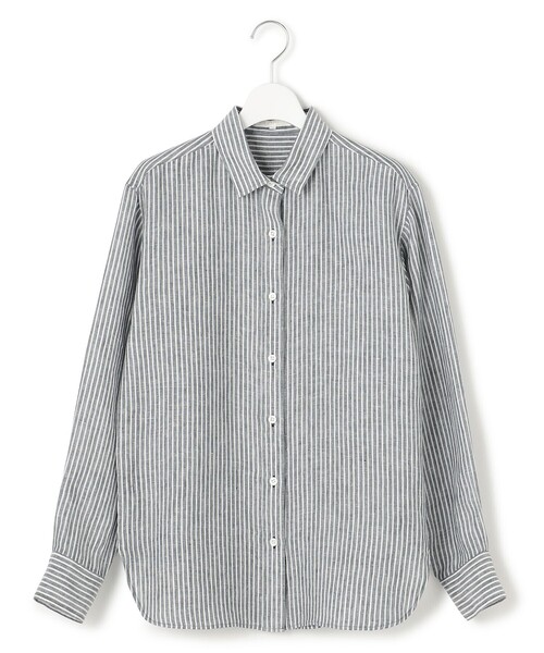 23区 ブラウス シャツ LIBECO ベーシック レディース : ZOZOTOWN