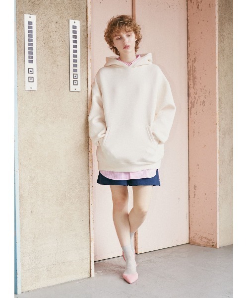 COEL（コエル） パーカー エンボスバックロゴフーディ レディース