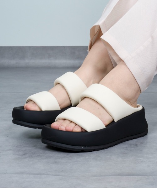 MOHI レディース　サンダル　36サイズ MOHI サンダル 「MOHI / モヒ」PUサンダル レディース