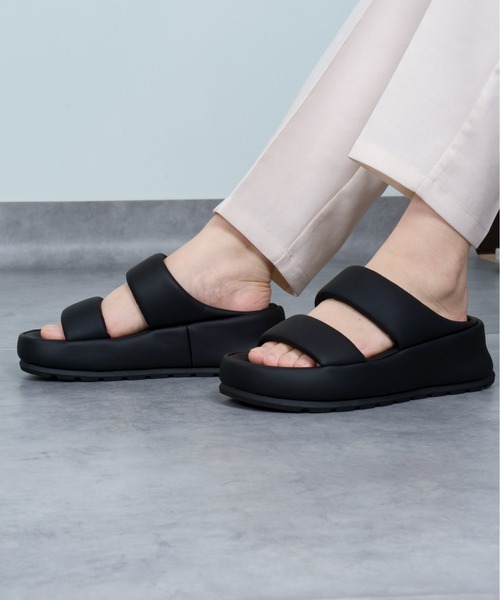 MOHIモヒ サンダル38 MOHI サンダル 「MOHI / モヒ」PUサンダル レディース
