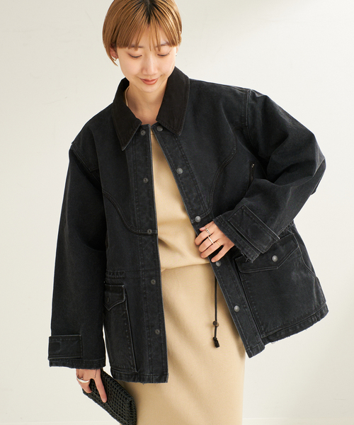 plageブラックダウンジャケット plage（プラージュ）｜ダウンジャケット/コート一覧 - WEAR