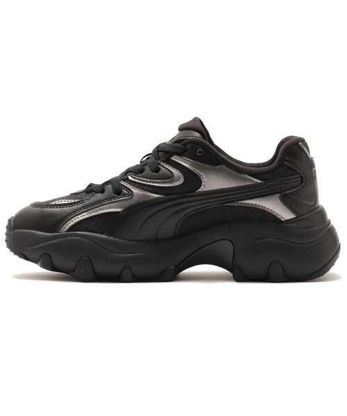 【PUMA】 W PULSAR LITE SHINMERY W.WH/SILVER 国内発送 PUMA スニーカー プーマ W PULSAR LITE SHINMERY 403720 03W.WH