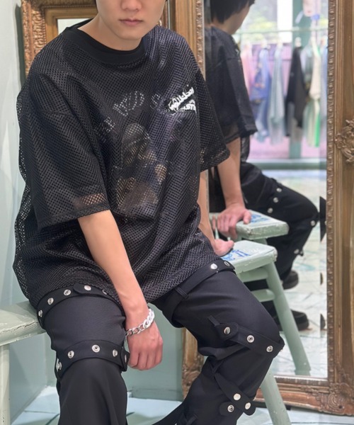tシャツ TRAP MESH Tシャツ レディース メンズ