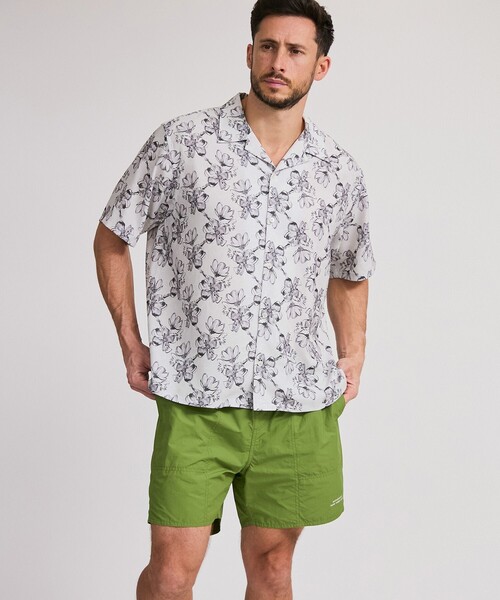 Saturdays NYC シャツ Canty Floral Print SS Shirt メンズ