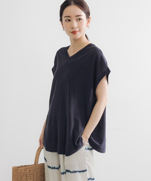 URBAN RESEARCH ニット セーター 「UVカット」2WAYフレンチ