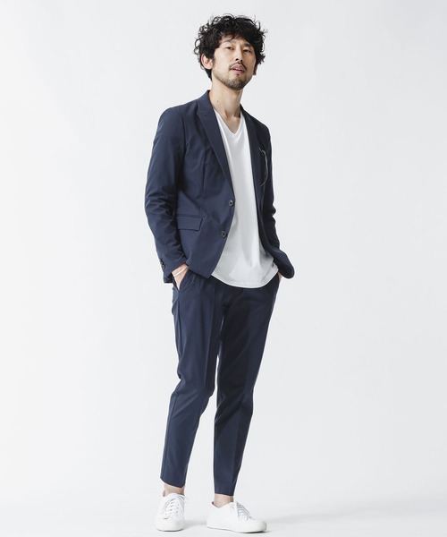 最新入荷 NANO universe メンズ ネイビー L スーツ universe」 「NANO スーツ