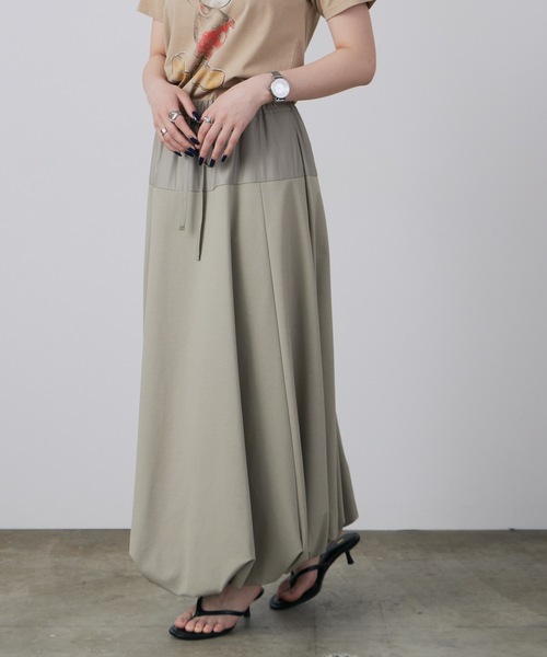スカート LE CIEL BLEU 23AW Leather Bucket Skirt LE CIEL BLEU 23AW Leather Bucket Skirt