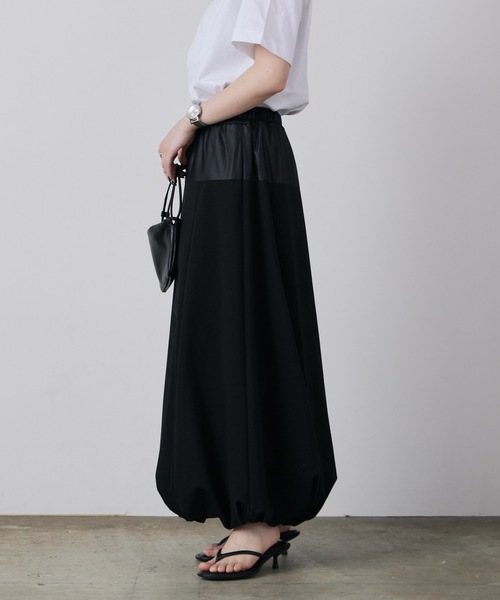 LE CIEL BLEU スカート BLEU/ルシェルブルー Balloon Skirt
