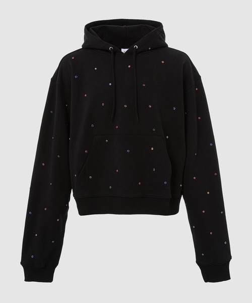 日本未入荷【Sky High Farm Workwear】 スタッズフーディニット Sky High Farm Workwear パーカー STUDDED HOODIE KNIT メンズ