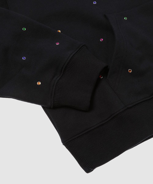 日本未入荷【Sky High Farm Workwear】 スタッズフーディニット Sky High Farm Workwear パーカー STUDDED HOODIE KNIT メンズ