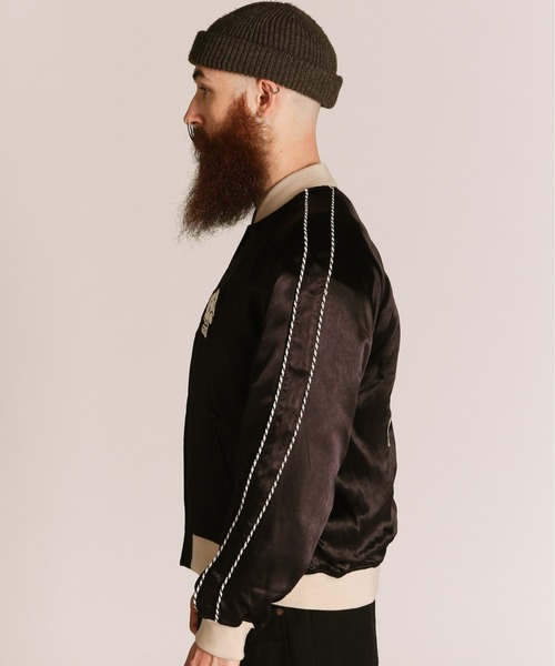 ☆★☆　Schott NYC ブラック サテン スカジャン 様専用 Schott NYC ブラック サテン スカジャン - メルカリ
