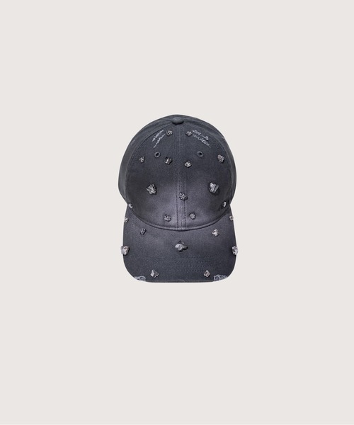 LA POMME petit（ラポミ・プチ） キャップ 帽子 Bijou Broken Cap