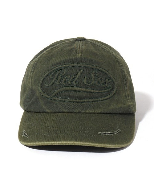 キャップ MLB Korea Varsity Vintage Tonton Cursive Unstructured Ball C Varsity Vintage Tone-Tone Cursive Unstructured Ball Cap