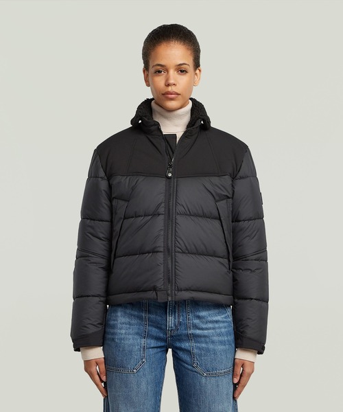 【新品未使用】 定価39600円 G-STAR RAW ダウンジャケット S 黒 G-STAR RAW ダウンコート ダウンジャケット Expedition Jacket