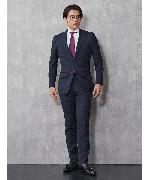 在庫処分 激安 食品 Perfect Suit FActory 「Perfect FActory」 スーツ AB5 ブルー スーツ